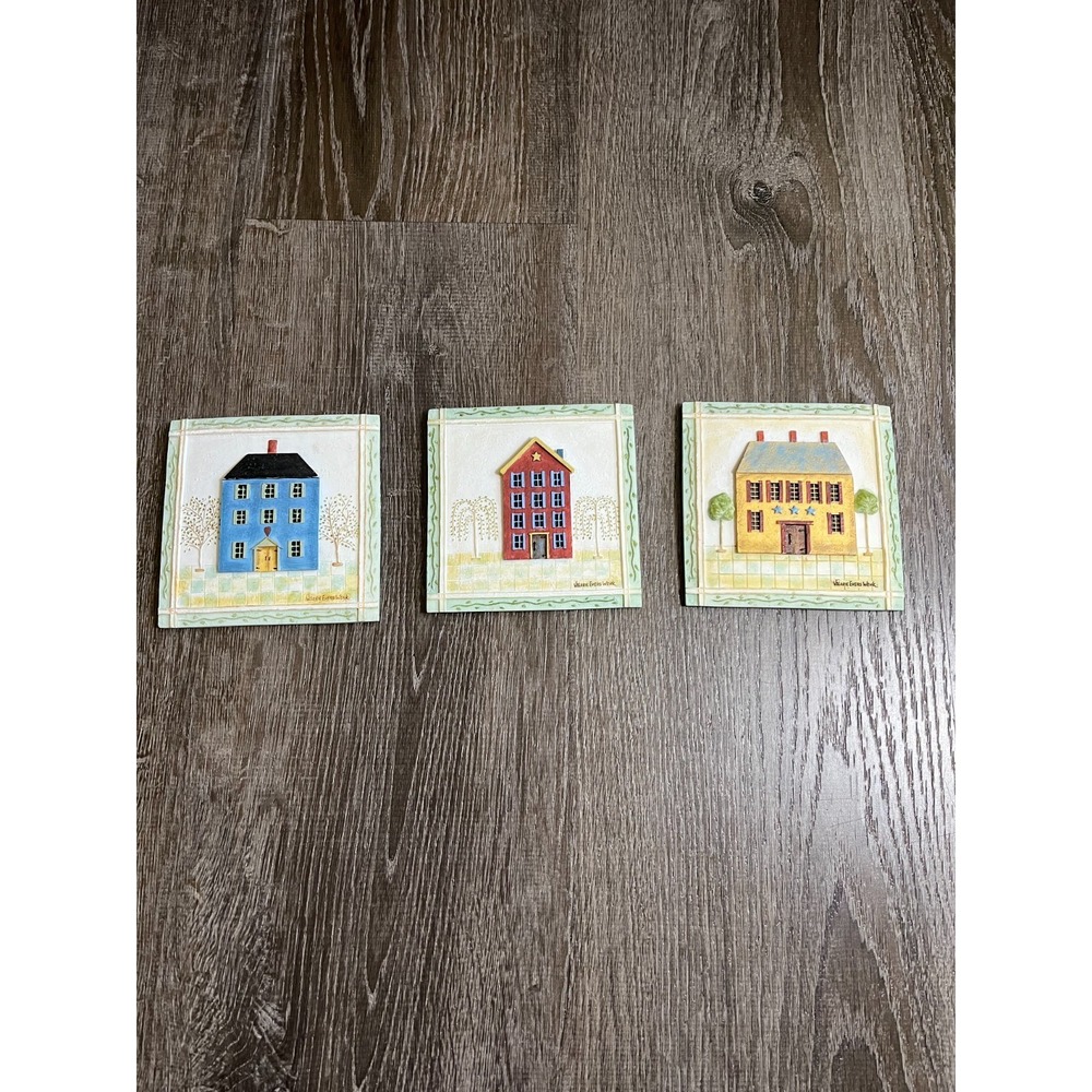 Valorie Evers Wenk‎ 5x5" Tiles Cottage Colonial Home Wall Hanging